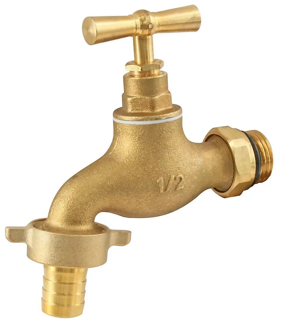 Robinet d'arrosage orientable à potence 15/21 - 20/27