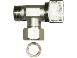 Robinet d'arrêt 1/4 tour laiton chromé 12 x 17