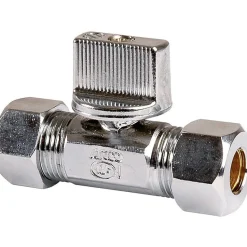 Robinet d'arrêt réduit bicone à manette - Arco - Diamètre 10 mm - Diamètre 12 mm
