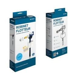 Robinet flotteur à alimentation latérale 3/8" Geberit