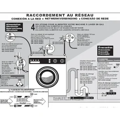 Robinet simple pour machine a laver - DIPRA - Male