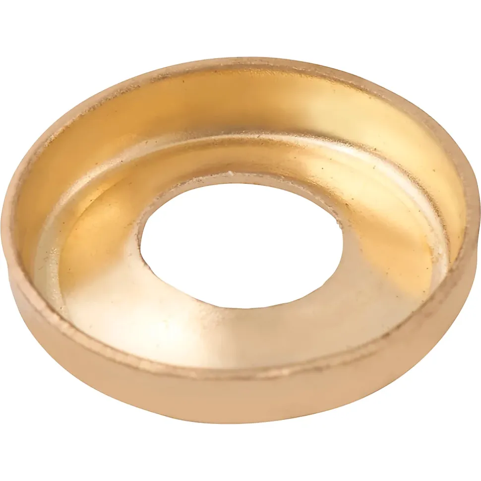 Rondelles cuvettes en laiton ø 6mm - 25 pièces