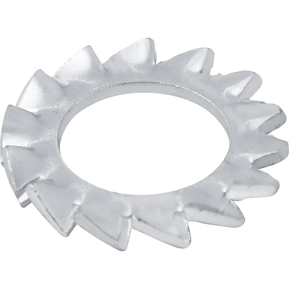 Rondelles dentelée en acier au carbone ø 8mm - 10 pièces