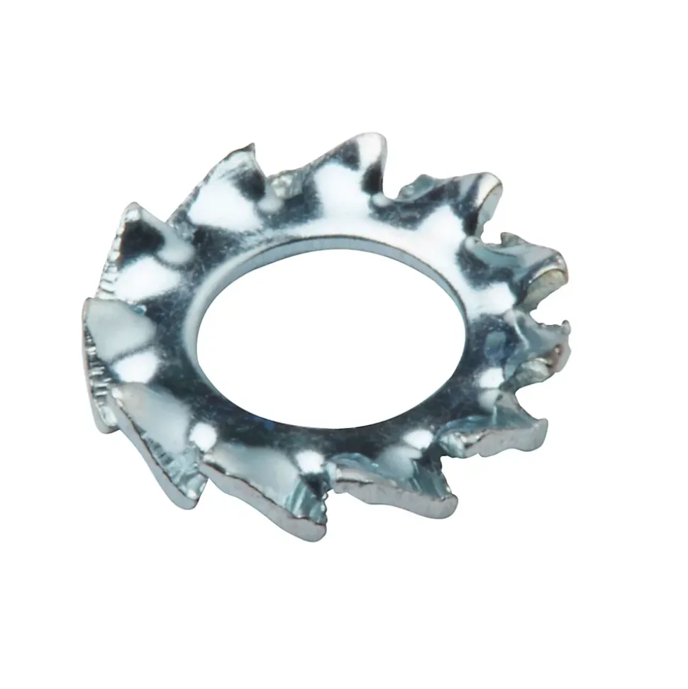 Rondelles dentelée en acier au carbone ø 4mm - 10 pièces