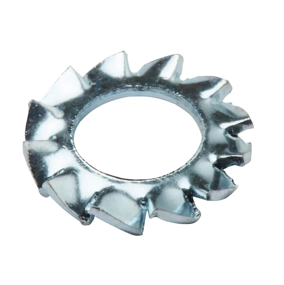 Rondelles dentelée en acier au carbone ø 5mm - 10 pièces