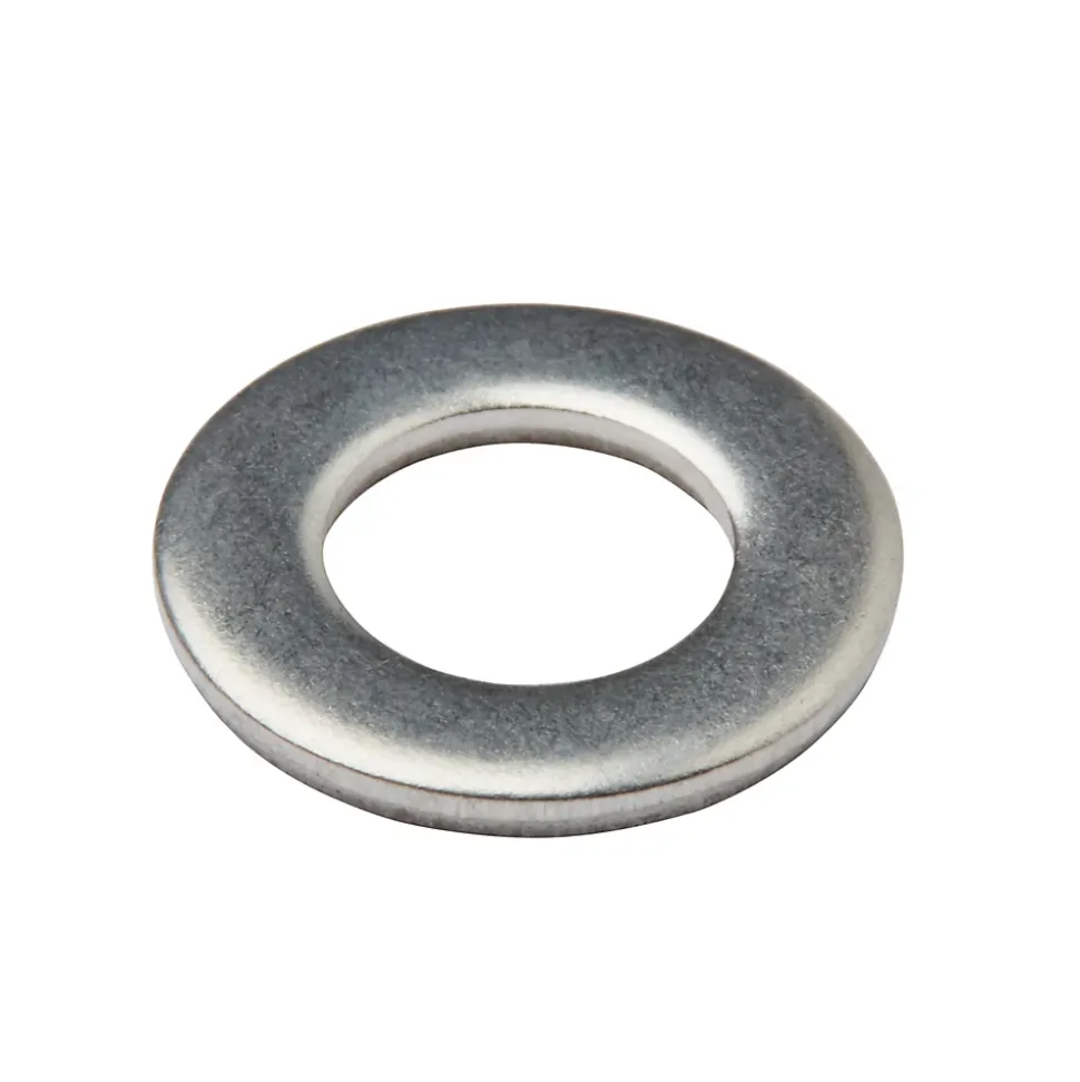 Rondelles plates de taille moyenne en acier inoxydable A2 ø 8mm - 10 pièces
