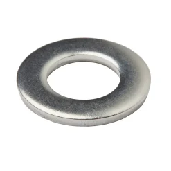 Rondelles plates de taille moyenne en acier inoxydable A2 ø 10mm - 10 pièces