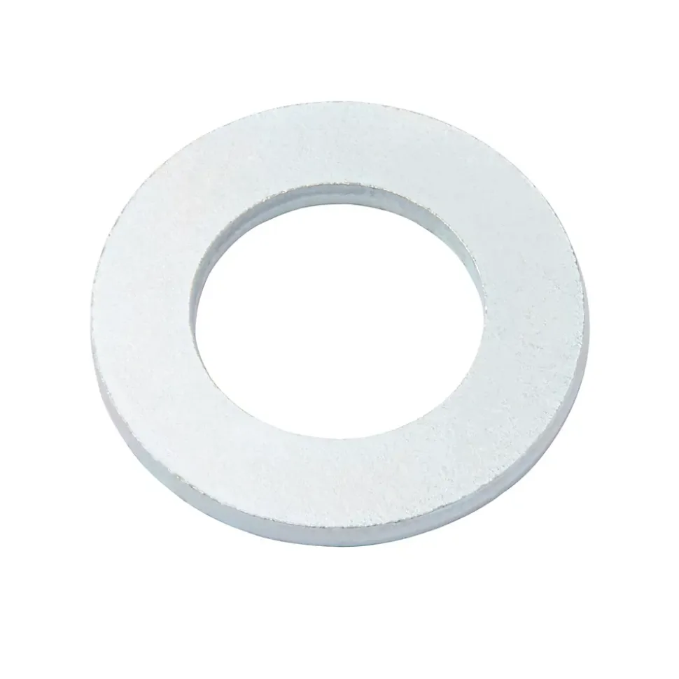 Rondelles plates en acier au carbone ø 12mm - 10 pièces.