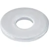 Rondelles plates larges en acier au carbone ø 6mm - 10 pièces