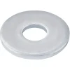 Rondelles plates larges en acier au carbone ø 4mm - 10 pièces