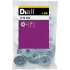 Rondelles plates larges en acier au carbone ø 12mm - 50 pièces