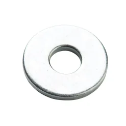 Rondelles plates larges en acier au carbone ø 6mm - 100 pièces