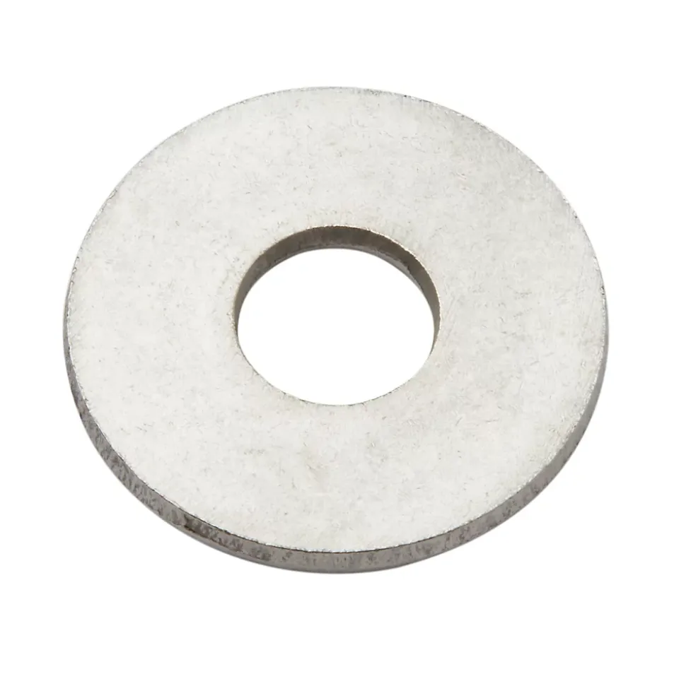 Rondelles plates larges en acier au carbone ø 12mm - 10 pièces