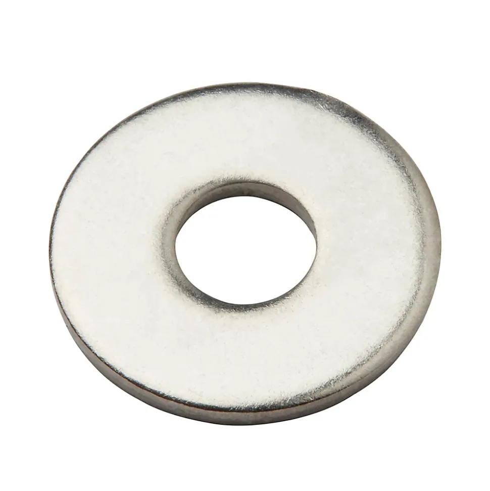 Rondelles plates larges en inox ø 10mm - 10 pièces