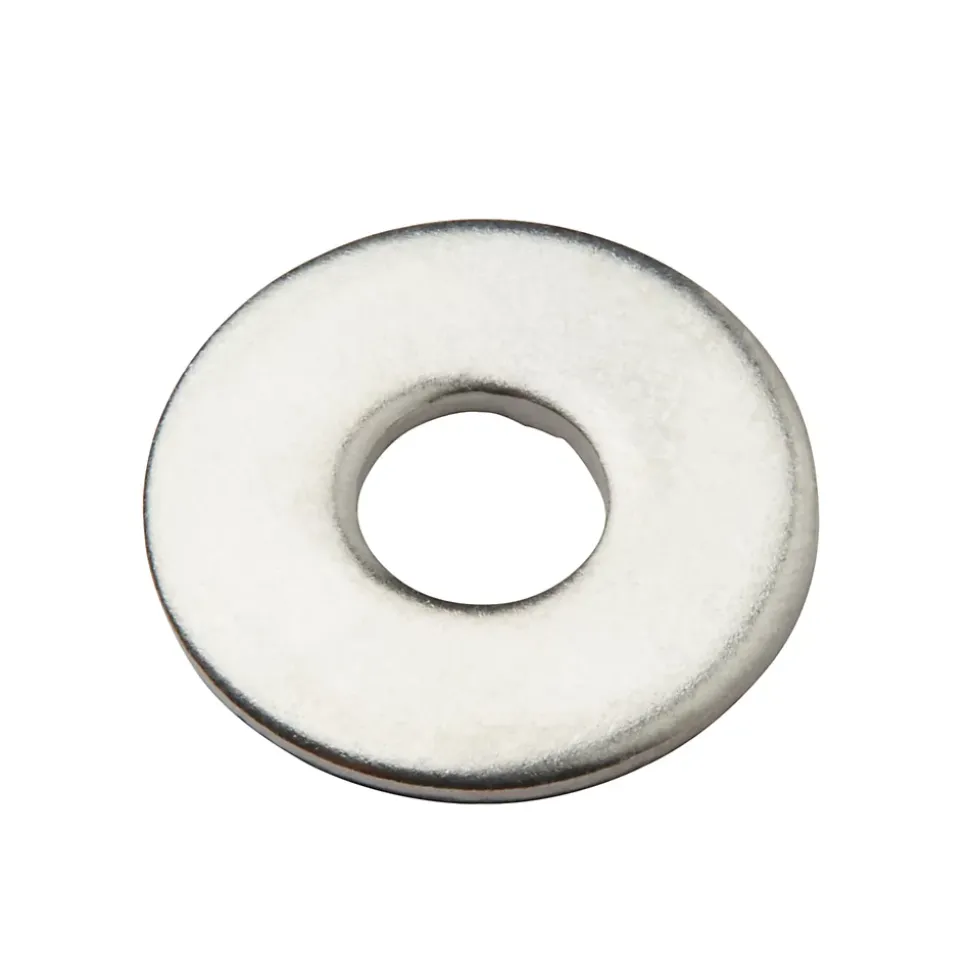 Rondelles plates larges en inox ø 6mm - 10 pièces
