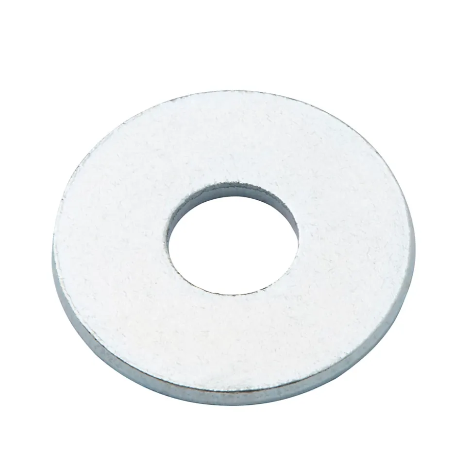 Rondelles plates larges en acier au carbone ø 8mm - 10 pièces