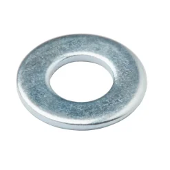 Rondelles plates moyennes en acier au carbone ø 4mm - 20 pièces
