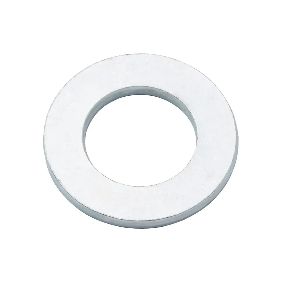 Rondelles plates moyennes en acier au carbone ø 18mm - 20 pièces