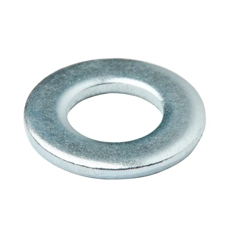 Rondelles plates moyennes en acier au carbone ø 10mm - 20 pièces