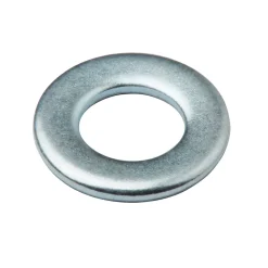Rondelles plates moyennes en acier au carbone ø 5mm - 20 pièces
