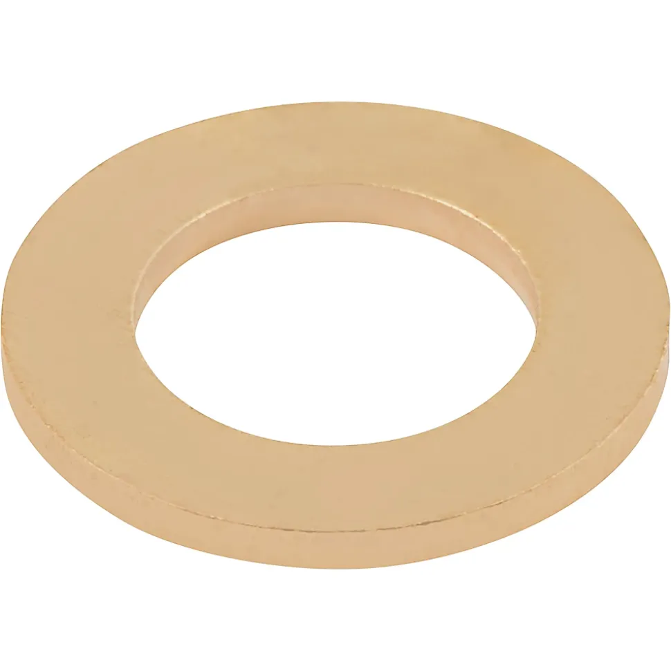 Rondelles plates étroites en laiton ø 10mm - 10 pièces