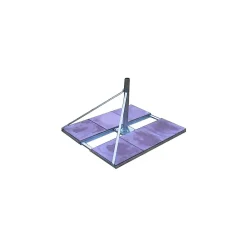 ROOF PALETTE Mat Diamètre 60mm - 1270 x 1520 - Fixation Antenne Satellite HDSAT