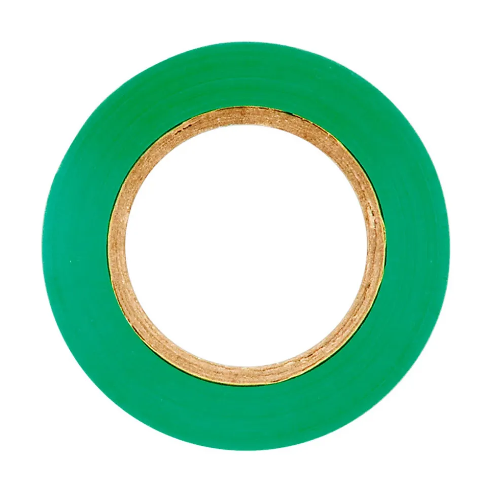 Rouleau adhésif 15mmx10m - Vert - Zenitech