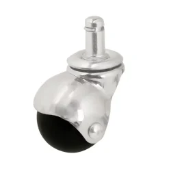 Roulette bille pivotante sans frein ø40 mm, tige, charge max 40kg