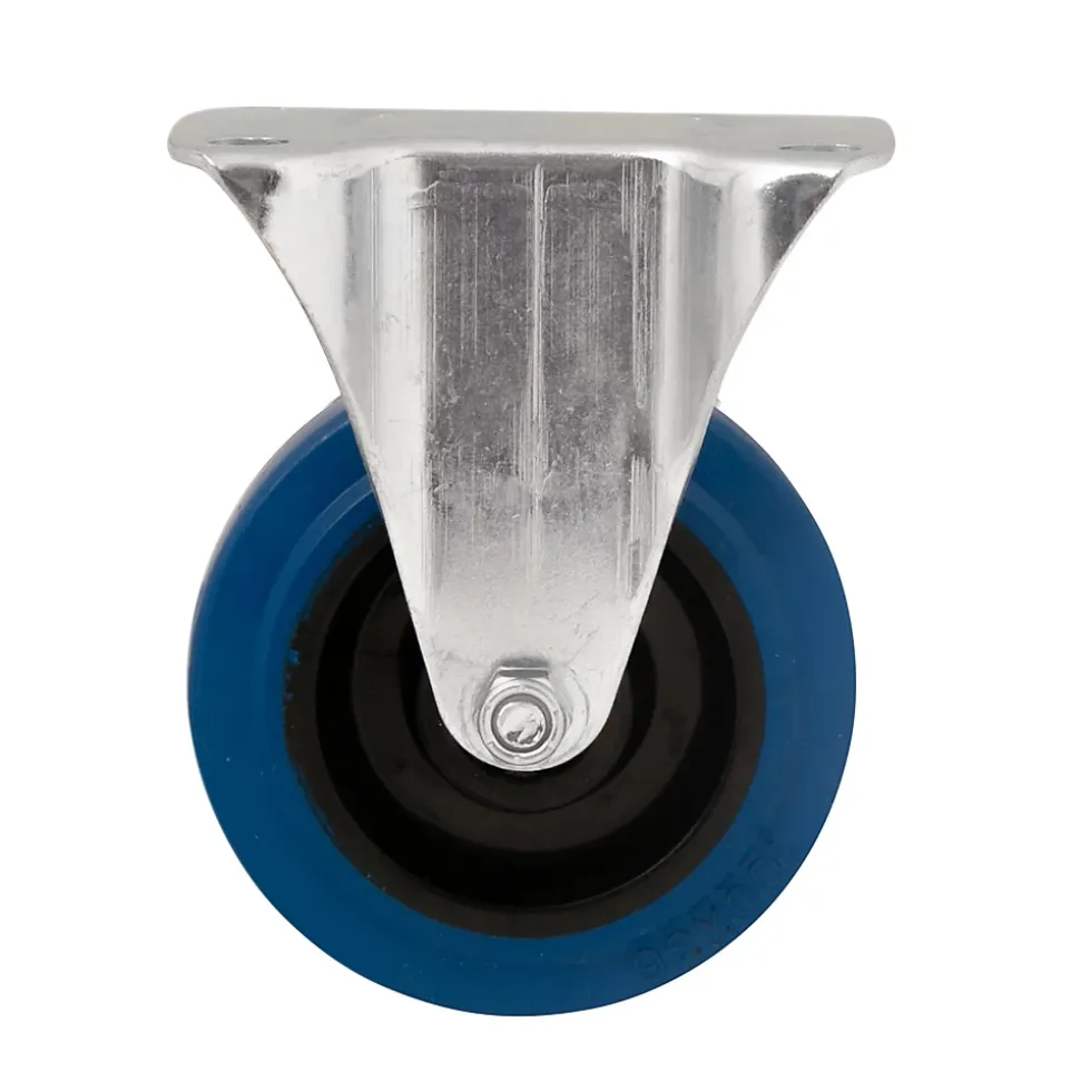 Roulette fixe ø10 cm,100 kg Caoutchouc