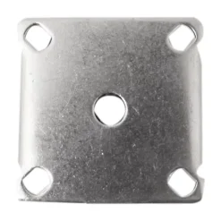 Roulette fixe grise ø7.5 cm, charge max 60 kg