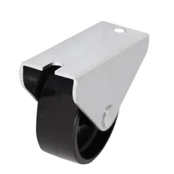Roulette fixe noire ø4.45 cm, charge max 20 kg
