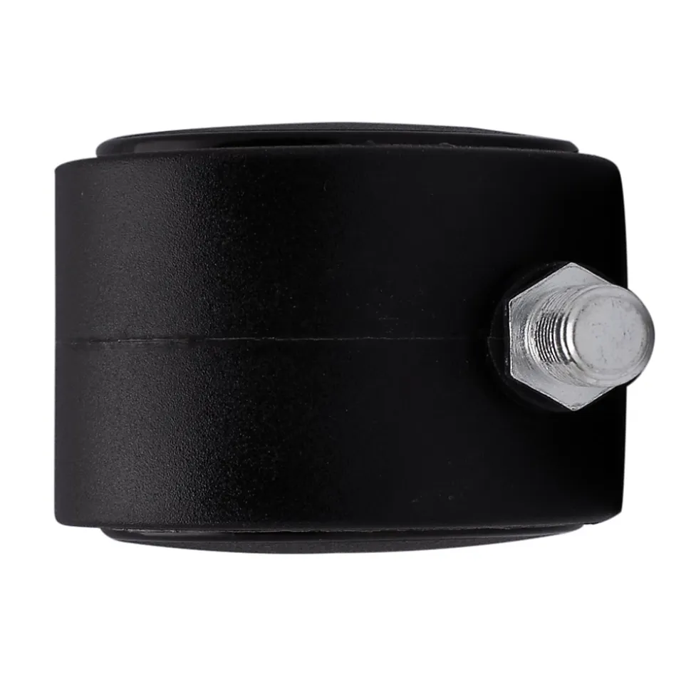 Roulette jumelée pivotante sans frein ø50 mm, tige filetée 10 x 20 mm, charge max 40kg