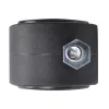 Roulette jumelée pivotante sans frein ø40 mm, tige filetée 8 x 15 mm, charge max 30kg