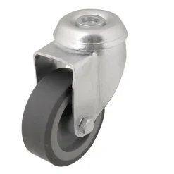 Roulette pivotante ø6.1 cm,50 kg Caoutchouc thermoplastique (TPR)