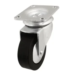 Roulette pivotante ø6.08 cm,35 kg Caoutchouc thermoplastique (TPR)