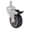 Roulette pivotante ø7.5 cm,55 kg Caoutchouc thermoplastique (TPR)