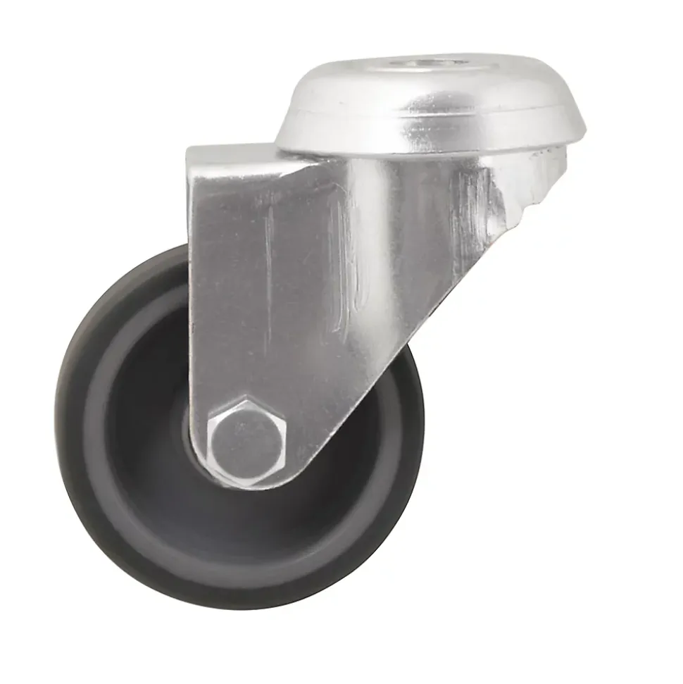 Roulette pivotante grise ø5.02 cm, charge max 30 kg