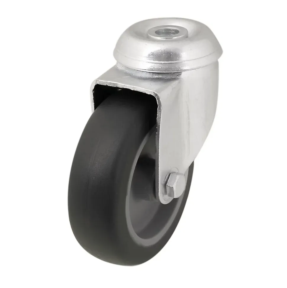 Roulette pivotante grise ø7.63 cm, charge max 55 kg