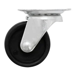 Roulette pivotante noire ø4.1 cm, charge max 20 kg