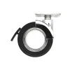 Roulette Rotola chrome et noir Ø65mm