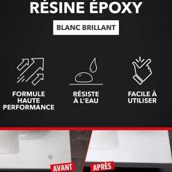 Répare faïence, émail, céramique SintoMatériaux blanc 30g