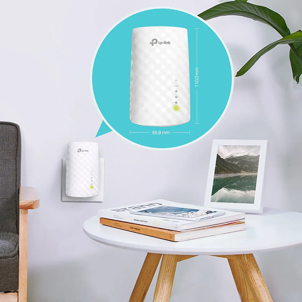 Répéteur WiFi bi-bande AC750 TP-Link blanc