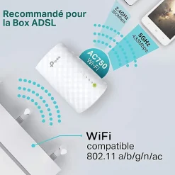 Répéteur WiFi bi-bande AC750 TP-Link blanc