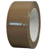 Ruban adhésif d'emballage polypropylène havane 28mic - rouleau adhésif marron 48 mm x 100 m
