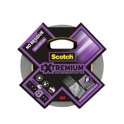 Ruban adhésif toile de réparation Scotch Extremium 18 x 48 mm gris