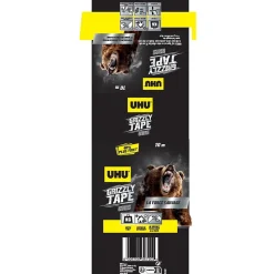 Ruban adhésif UHU Grizzly tape gris 10m