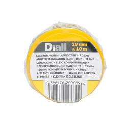 Ruban d'isolation électrique 19 mm x 10 m vert et jaune