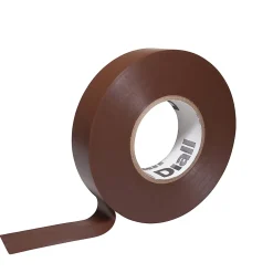 Ruban d'isolation électrique 19 mm x 33 m marron