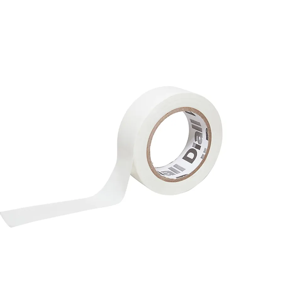 Ruban d'isolation électrique 19 mm x 10 m blanc