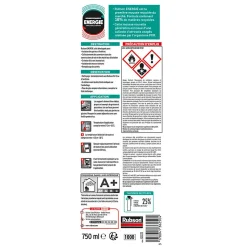 RUBSON Pack de 6 Mousses Expansives Énergie Pistolable Gris 750ml
